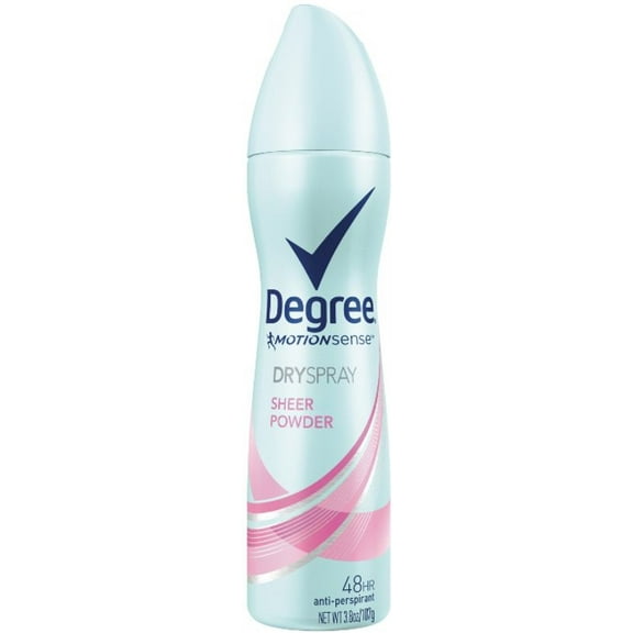 Degree MotionSense Dry Spray Antiperspirant, Sheer Powder 3.8 oz