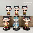 thumbnail image 4 of 6pcs Nezha2 Cartoon Desktop Ornament Wear Resist Kawaii Nezha Ao Bing Figurine PVC Modelo de anime Juguete para el regalo de decoración de la oficina en casa, 4 of 7