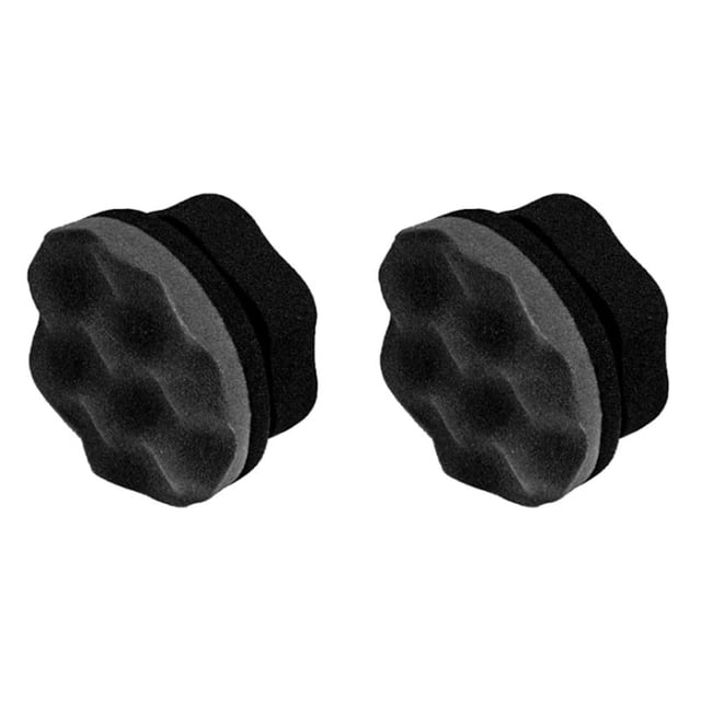 2X Pro Tire Hex Grip Applicator,Tire Shine Car Detailing Foam Sponge Tool, for Trim Accessories, Wheel Cleaner Rim