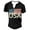 Black, variant on Wyzesi halloween T Shirts for Men Plus Size 4Xl Mens Summer Fashion Retro Old Basic Button Placket Small Print Long Sleeve Shirt Short Sleeve Shirt T Shirt
