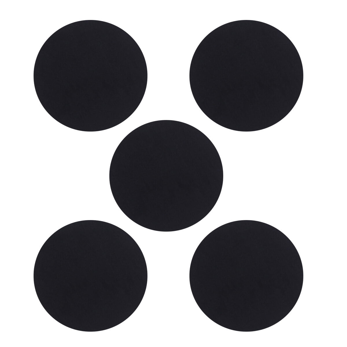 Raindrops 20-Pack Magnetic Phone Holders, Black Round Shape, 1.6 x 1.6 Inches, Phone Accessories