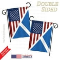 thumbnail image 3 of Breeze Decor BD-FS-G-108390-IP-BO-DS02-US US Scotland Friendship Flag - s of the World - Everyday US Friendship Impressions Decorative Vertical Garden Flag - 13 x 18.5 in., 3 of 4