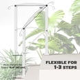 thumbnail image 4 of Outsunny 1-3 Step Handrails for Outdoor Steps, Deck Stair Railing, White, 4 of 10