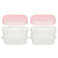 thumbnail image 2 of Weiweiguan 2pcs Portable Pet Cases Small Pets Carrying Cases Travel Reptile Boxes, 2 of 7