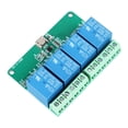 thumbnail image 3 of Módulo de relé de interruptor de Control USB HID de 36V CC, unidad libre, módulo de relé de Control de PC y ordenador, placa de expansión, 3 of 5