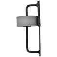 thumbnail image 4 of Nuvo Lighting Overtop 10W LED Large Wall Lantern Matte Black & Silver, 4 of 5