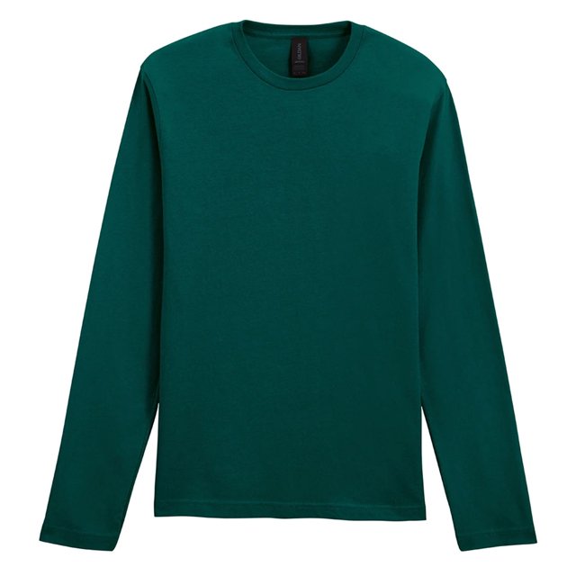 Gildan T-Shirt Uni à Manches Longues Softstyle pour Adulte