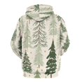 thumbnail image 3 of Christmas Trees Pattern 3d Sweatshirts Hoodie Fashion Casual Personality Men's Women Street Hoodie Pullovers Long Sleeve Comfortable Top, 3 of 6