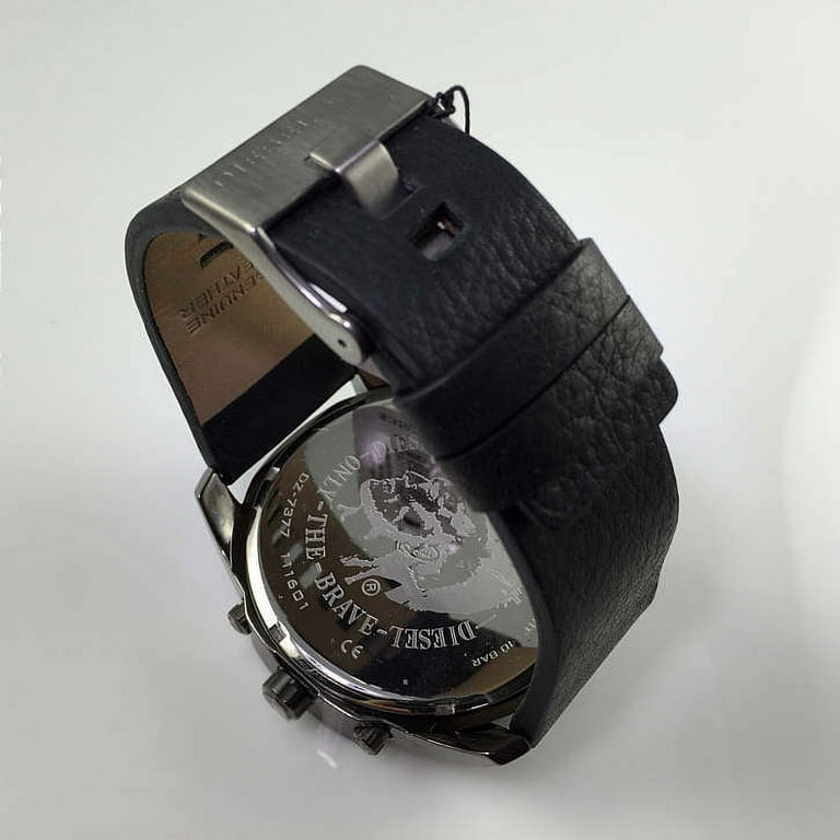 Diesel Men s Uber Chief Oversized 4 Time Zone Watch DZ7377 Walmart