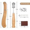 thumbnail image 2 of Baker's Bread Blade, Bread Knife Slashing Tool With 20 Stainless Steel Blades For Diy Engraving Bread Patterns Best Gift, 2 of 5