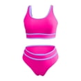 thumbnail image 3 of Womens 2026 Tankini Swimsuits Tummy Control Flowy Swimwear Two Piece Bathing Suits Swim Tank Top with Boyshorts, 3 of 5
