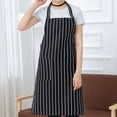 thumbnail image 1 of Delantal de Cocinero Wdftyju a rayas ajustable impermeable, 1 of 9