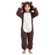 thumbnail image 2 of Mono de manga larga con capucha para niñas, pijama informal de invierno cálido, ropa de dormir para mujer, pantalones de terciopelo ártico de doble cara, 2 of 6