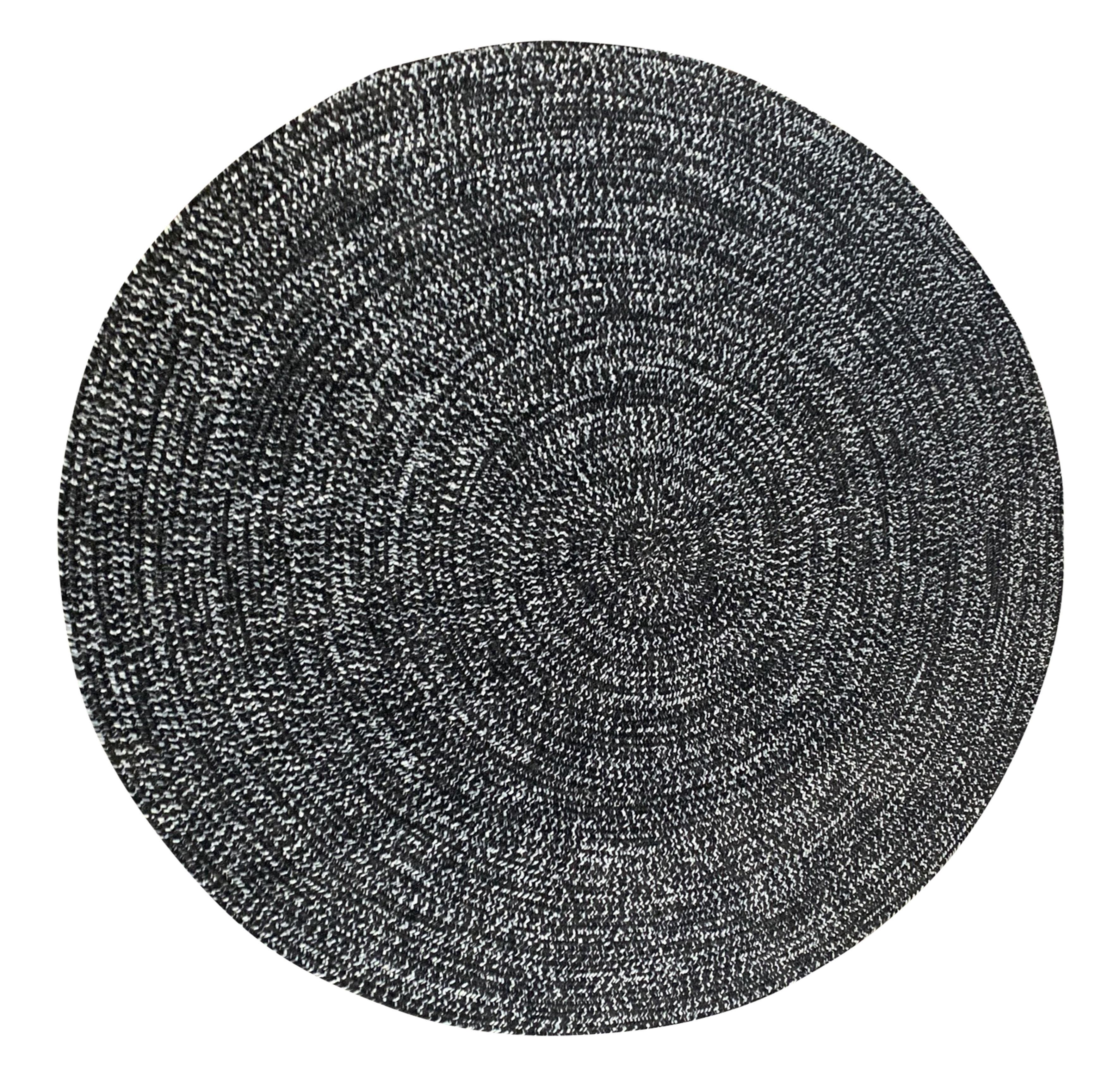 Better Trends Chenille Tweed Area Rug 100 Polyester, 96" Round Round