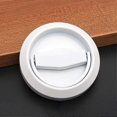 thumbnail image 1 of 1 recessed door handle, invisible sliding door handle, cabinet door handle, stainless steel drawer handle (white), 1 of 4