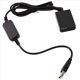 thumbnail image 2 of 2X Adaptador de Cable de Alimentación USB 5V 2A Acke12 -E12 + Acoplador de Cc Lp-E12 -E12 para Cámara Digital M M2 M10 M50, 2 of 5