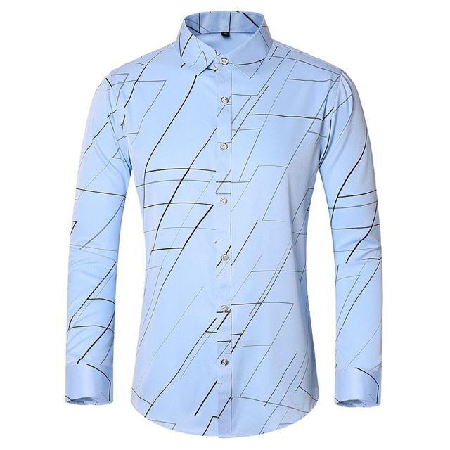Camisas de Tamaño Más, Suelta Casual de Manga Larga con Botón de Manga Larga Hecha de Algodón Suave Transpirable para el Uso Diario de Primavera Y Al Aire Libre, Moda de Tamaño Más