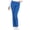 Royal, variant on Women Scrub Pull-on Pant Mid Rise Tapered Leg Bottoms with 6 Pockets & Rib-knit Waistband DK135T, 2XL Tall, Wine