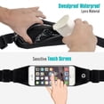 thumbnail image 3 of Galaxy S10e Screen Protector w Running Waist Bag w Wireless Charger - Tempered Glass 5D Curved Edge, Belt Band Sports Gym Workout, Fast 7.5W and 10W Charging Pad for Samsung Galaxy S10e Phone, 3 of 17