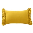 thumbnail image 1 of Funda de almohada francesa-pequeña funda de almohada de ante fresco, 1 of 5
