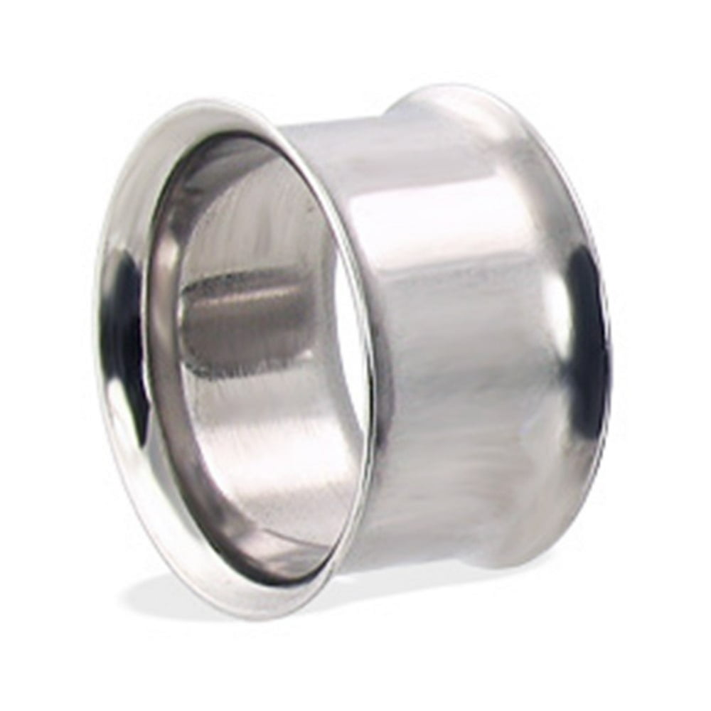 MsPiercing Pair Of DoubleFlared Steel Tunnels,Gauge (Thickness)5/8
