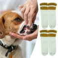 thumbnail image 3 of LiMimmuu Pet Toothbrush Durable Pet Toothbrush Gentle Pet Toothbrush Set 10Pcs Pet Toothbrush Non-Slip Texture Gentle Oral Cleaning 2-finger Design Dogs Cats Finger Toothbrush Pet Supply 10Pcs, 3 of 5