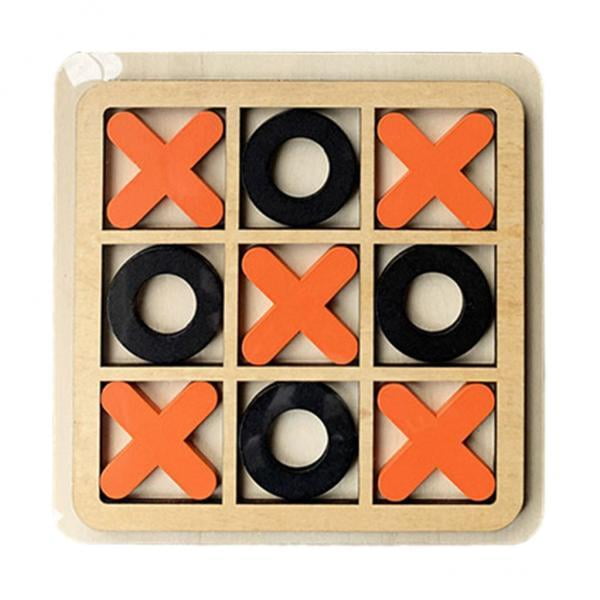 4-24pack Juego de mesa educativo Puzzle Toy para adultos 6 piezas SM SunniMix Juego de tres en raya