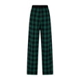 thumbnail image 6 of JUSLIO Womens Pants Fitness Plaid with Pockets Fashion Plus Size Loose Wide Leg Pants, 6 of 9