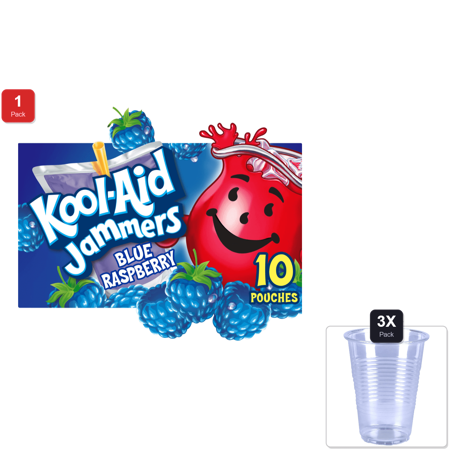 Kool-Aid Tropical Punch Soft Drink, Ready-to-Drink, 16 fl. oz, 12