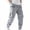 DE05_Gray, variant on Resicozy Men's Casual Cargo Sweatpants Waist Drawstring Joggers Hiking Tactical Pants for Men with Zipper Pockets Khaki M