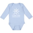 thumbnail image 3 of Inktastic Cape Cod Massachusetts Nautical Boys or Girls Long Sleeve Baby Bodysuit, 3 of 5