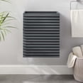 thumbnail image 3 of Modway Render 17"" Mdf Wood Wall-Mount Bathroom Vanity Cabinet In Gray, 3 of 8