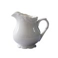thumbnail image 1 of White Embossed Milk Pitcher 200ml Ceramic Sauce Pot Gravy Boat For Kitchen, Restaurant, Hotel, 1 of 6