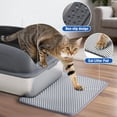 thumbnail image 2 of EDX Stainless Steel Cat Litter Box with Lid, XL Extra Large Cat Litter Box for Big Cats, High Wall Sides, Never Absorbs Odors, Anti-Urine Leakage, Easy Cleaning, Scoop and Mat Included, Dark Grey, 2 of 8