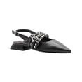 thumbnail image 1 of Balerina Flat Salamandra Estoperol Formal Broche Color Negro negro 23, 1 of 7