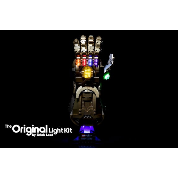 Brick Loot LED Lighting Kit for LEGO® Infinity Gauntlet (76191) - LEGO Set Not Included