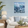 thumbnail image 3 of Stupell Industries Coastal Strong Crashing Waves on Beach Canvas Art, 24 x 24, by Kate Jarvik Birch, 3 of 8
