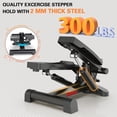 thumbnail image 2 of Mini Stepper Exercise Machine Under Desk, Stepper Machine 300LB Weight Limit,Mini at Home Stair Stepper No Nise,2 MM Thickness Steel Step Machine for Exercise at Home Hydraulic, 2 of 8