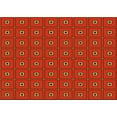 thumbnail image 1 of Ahgly Company Machine Washable Indoor Rectangle Transitional Mahogany Brown Area Rugs, 2' x 5', 1 of 7