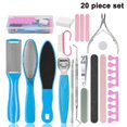 thumbnail image 1 of Juego profesional de herramientas para pedicura, kit de cuidado de pies de acero inoxidable, kit de pedicura para hombre y mujer brand modelStyleType, 1 of 2