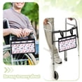 thumbnail image 3 of Jiueut Colorful Butterfly Wheelchair Side Bags for the Armrest Power Wheelchair Pouch Side Pocket for Women Outdoor Chair Armrest Storage Organizer Hanging Bag, 3 of 7