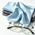 thumbnail image 3 of Eyeglass Cleaning Cloths, Island Silk Suede Double-Sided Lens Wipes 5 Pack, Lint-Free Microfiber Suitable for Eyeglasses, Sunglasses, Screens & Optical Devices, 3 of 5