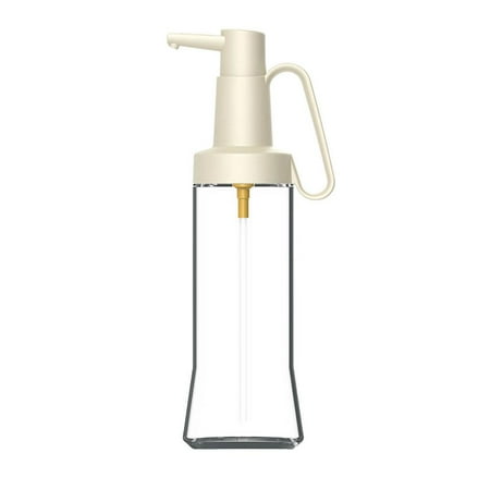 

Julam Oil Dispenser Glass Bottles|Press Quantitative Oil Bottles for Kitchen|Glass Oil Dispenser Easy to Refill Leak-proof Vinegar Dispenser Bottles for Cooking BBQ 500ml
