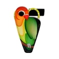 thumbnail image 2 of Lime Green 3 1/2 Inch Embroidery Scissors With Parrot Pouch Purse, 2 of 2
