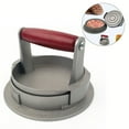 thumbnail image 2 of Hamburger Meat Press Tool Burger Patty Makers Aluminum Hamburger Patty Mould, 2 of 10