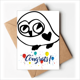 thumbnail image 1 of Tarjetas de felicitación de felicitación Unbranded En forma de corazon de risa 10 tarjetas + 10 Sobre, 1 of 4