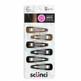 thumbnail image 2 of (3 pack) Scunci Color Match No Slip Barettes Brunette, 8.2 Pound, 2 of 3