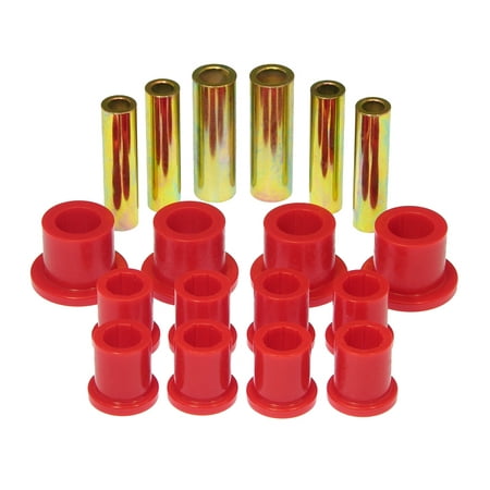 Prothane Polyurethane Leaf Spring - Prothane 04-06 Ford F150 Rear Leaf Spring Bushings - Red
