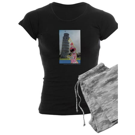 

CafePress - Power Rangers Pink Ranger At T - Women s Dark Pajamas