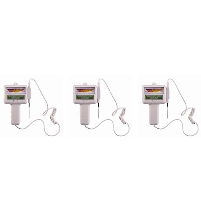 3X Water PH Chlorine Tester Swimming Pool Quality Spa Level Meter Analysis Measurement Monitor Detector Check Test Kit